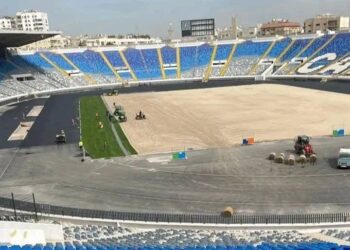 الشروع في تكسية دونور الدارالبيضاء بالعشب لإستقبال مبارتي المغرب ضد النيجر وتنزانيا