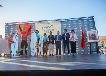 البطل المغربي رمزي بوخيام يحتل المرتبة الثانية في مسابقة “برو تغازوت باي 2025”