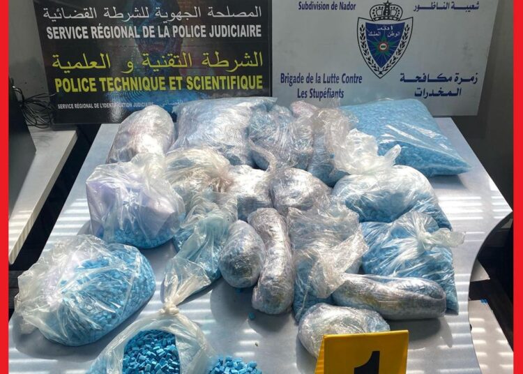 ضبط 53 ألف قرص مخدر في ميناء بني أنصار وتوقيف متورطين في تهريبها