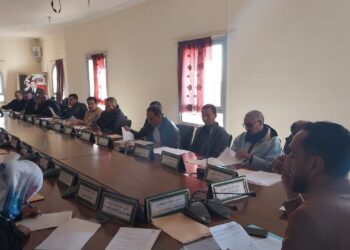 الإجماع يطبع الدورة الاستثنائية لمجلس جماعة إنشادن فبراير 2025