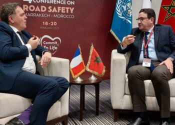 قيوح يبحث تعزيز التعاون المغربي-الفرنسي في النقل واللوجيستيك