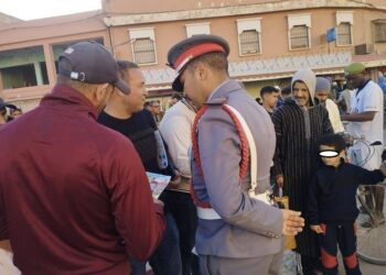 القليعة: حملة توعوية مشتركة لتعزيز السلامة الطرقية بمشاركة الدرك الملكي والمجتمع المدني