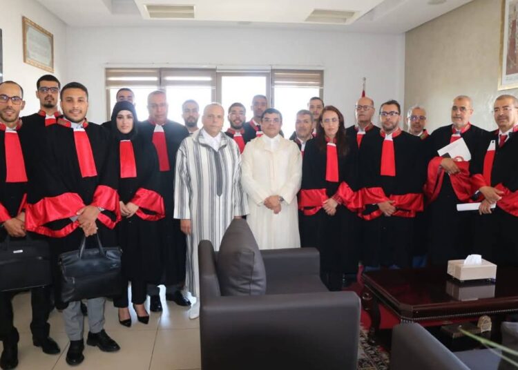 المحكمة الابتدائية بأكادير تشهد مراسم أداء اليمين للمفوضين القضائيين الجدد