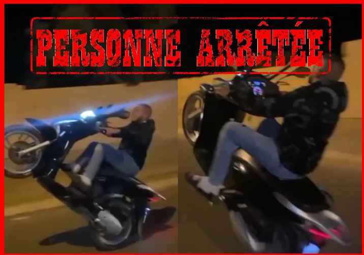 توقيف شاب بتيزنيت بعد ظهوره في فيديو يقود دراجة نارية بطريقة استعراضية.