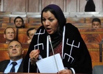 تبعمرانت تنتصر للأمازيغية والمادة 5 من الدستور ، حينما تحدث البرلمان المغربي لأول مرة باللغة الأمازيغية