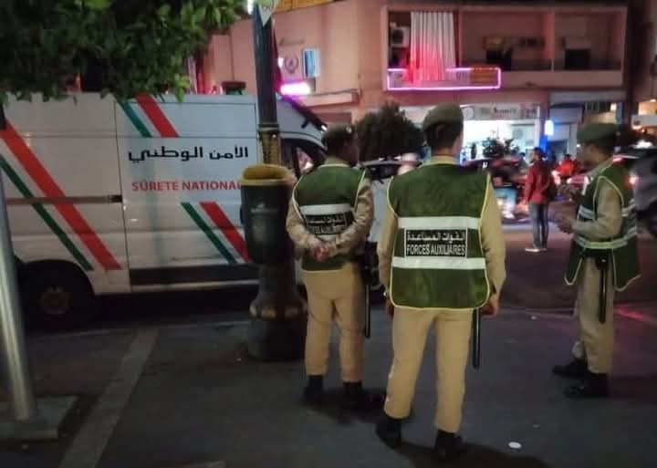 حملة أمنية واسعة تجوب شوارع تراست للحد من الظواهر الإجرامية