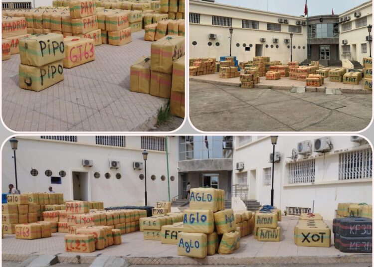 كيف أسقط التنسيق الأمني بين الشرطة و”الديستي” محاولة تهريب 25 طنًا من الشيرا؟