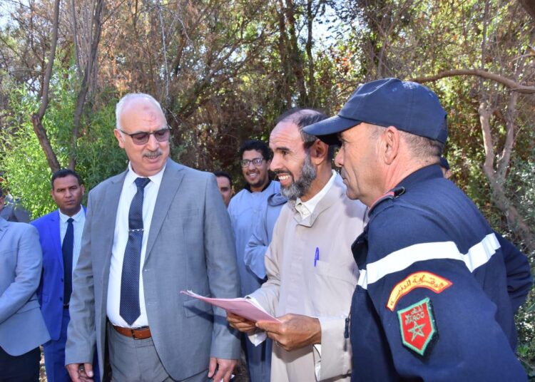 تزنيت: عامل الإقليم يوجه بتعويض المتضررين وتعميق التحقيقات في حرائق أملن