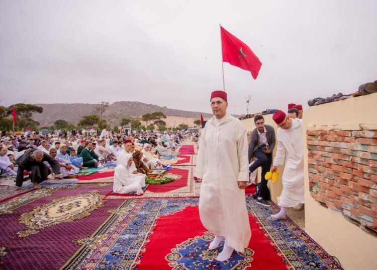 والي جهة سوس ماسة يترأس مراسم صلاة عيد الأضحى المبارك