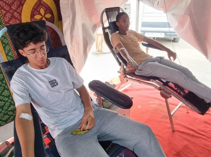 حملة للتبرع لتعزيز مخزون الدم في اكادير تزامنا مع بداية موسم الاصطياف