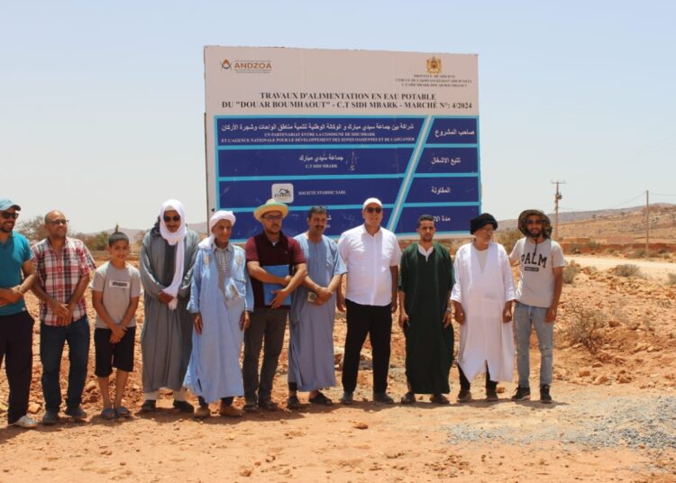مشروع جديد لمحاربة العطش في دواوير جماعة سيدي مبارك بلاخصاص (صور)