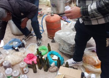 السلطة المحلية بالملحقة الإدارية 4 بأيت ملول تكشف عن مصنع سري للمراهم والمهيجات (صور)