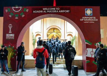 بعثة الفراعنة تصل أكادير استعدادًا لكان 2025.. وصلاح يقود الحلم المصري نحو اللقب الثامن (صـور)