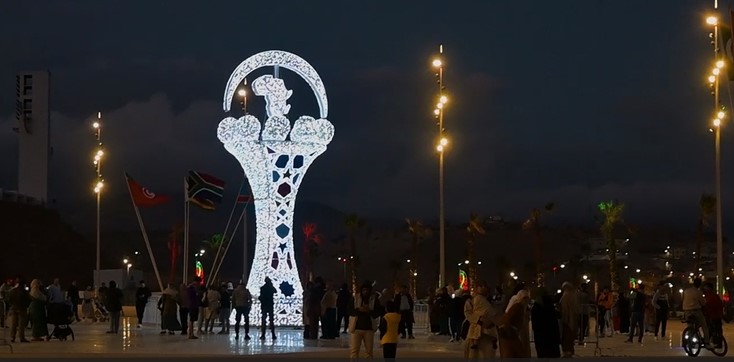 ملعـب ادرار بأكادير في حـلة جـديدة لاستـقبال مباريات كـأس افريـقيا للأمـم (فيديو)