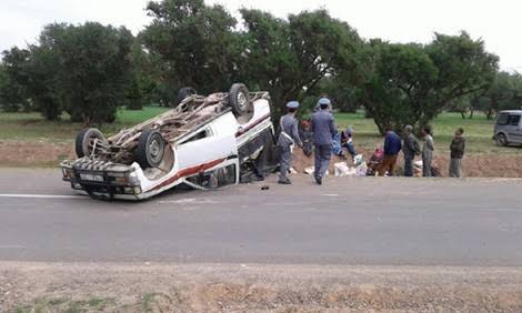 فاجعة طرقية جديدة .. مصرع 6 عمال زراعيين وإصابة 8 آخرين في حادثة سير في إقليم الجديدة