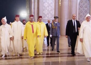 أمير المؤمنين يترأس بالرباط حفلاً دينياً مهيباً إحياءً لليلة القدر المباركة.