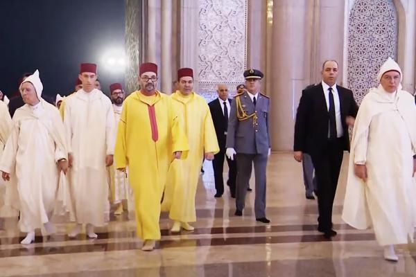 أمير المؤمنين يترأس بالرباط حفلاً دينياً مهيباً إحياءً لليلة القدر المباركة.