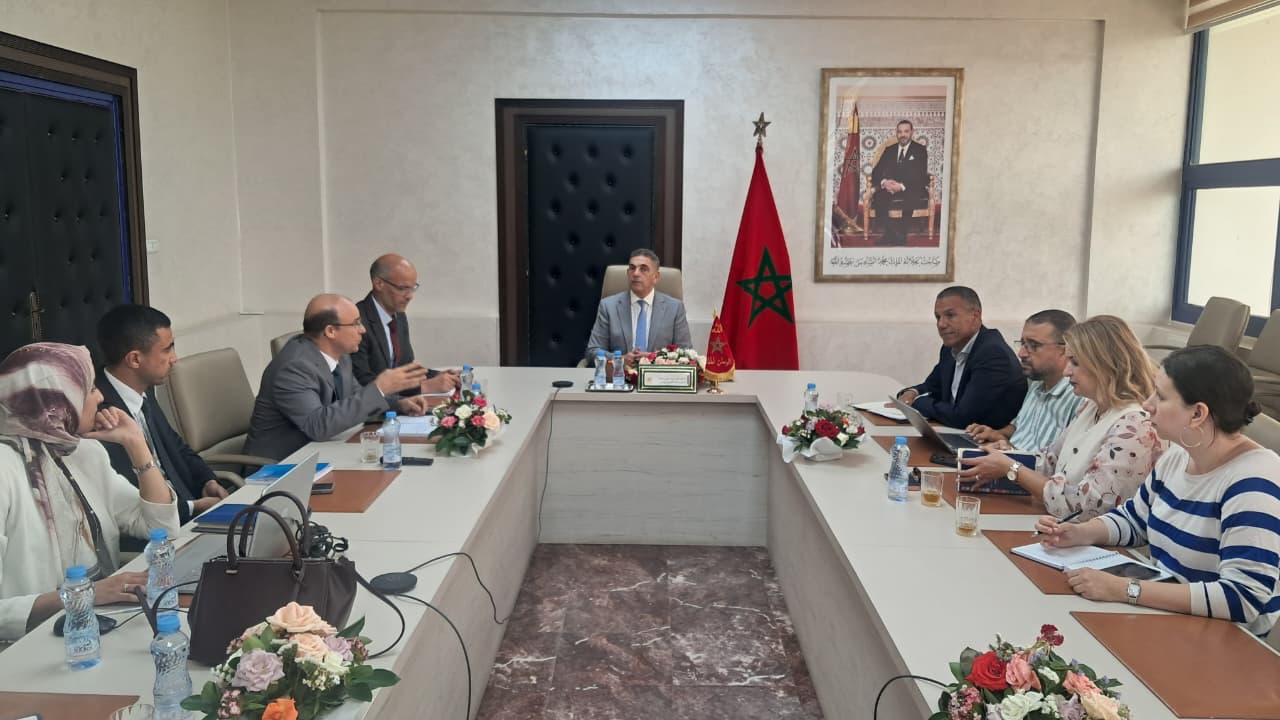والي جهة سوس ماسة يترأس اجتماعًا لتتبع مشروع استكمال الطريق المدارية الشمالية الشرقية لأكادير في اتجاه تغازوت