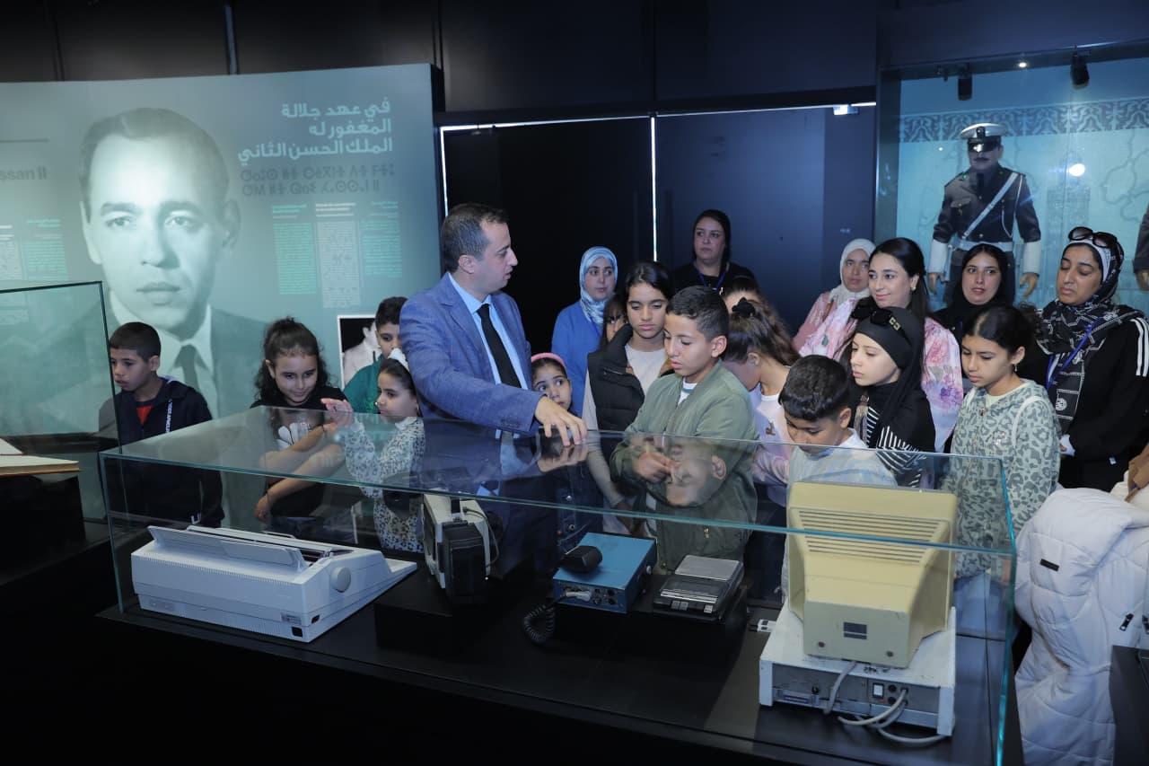 متحف الأمن الوطني بالرباط يستقبل أطفالا في وضعية إعاقة ومقيمين أجانب وأيتام الشرطة
